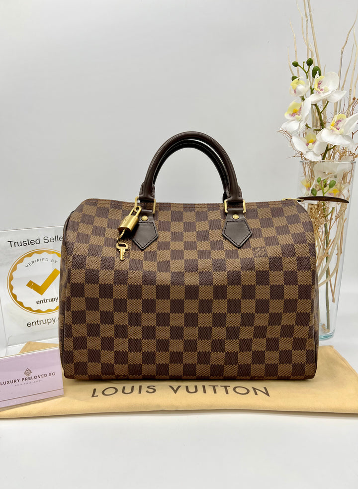 LOUIS VUITTON SPEEDY 30 DAMIER EBENE