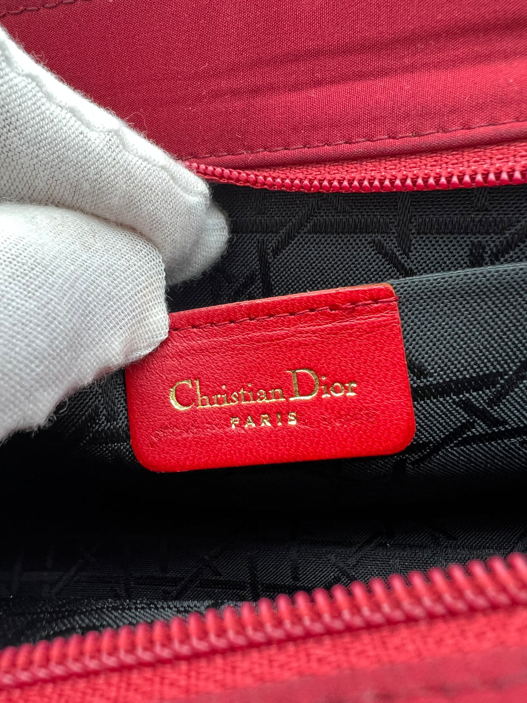 CHRISTIAN DIOR VINTAGE CANNAGE POUCH