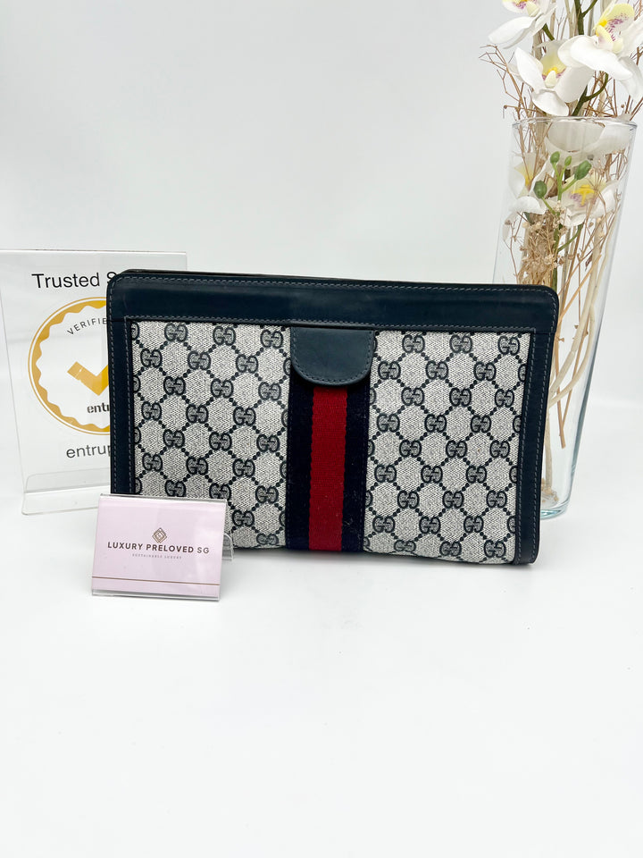 GUCCI OPHIDIA SHERRYLINE CLUTCH