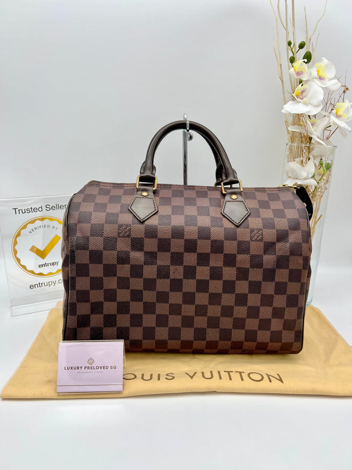 LOUIS VUITTON SPEEDY 30 DAMIER EBENE