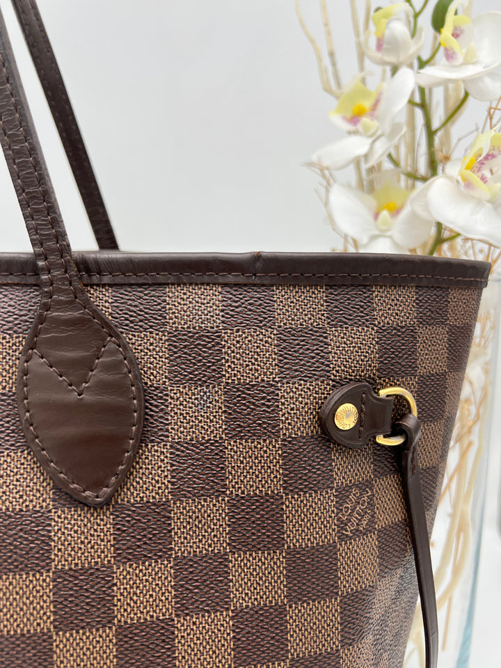 LOUIS VUITTON NEVERFULL MM DAMIER EBENE