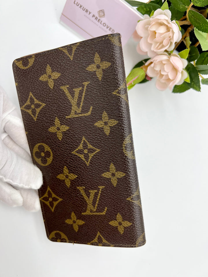 LOUIS VUITTON NOTEBOOK/CHEQUE COVER MONOGRAM