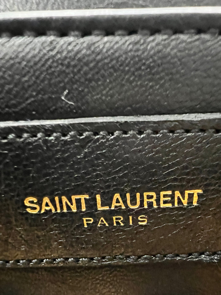 YVES SAINT LAURENT SMALL KATE WOC SUEDE