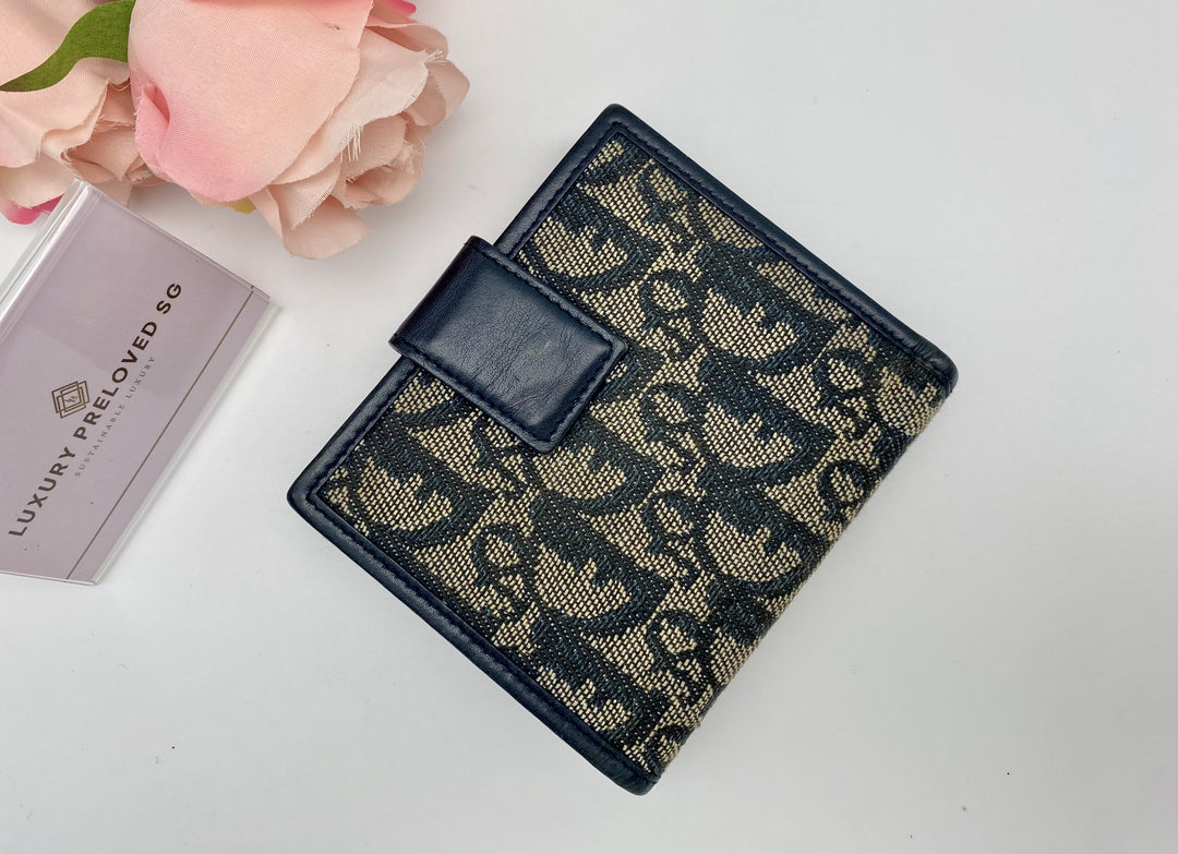 CHRISTIAN DIOR  TROTTER VINTAGE SHORT WALLET