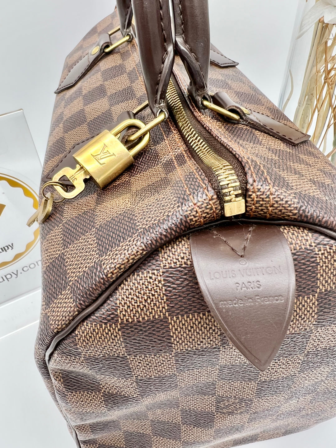 LOUIS VUITTON SPEEDY 30 DAMIER EBENE