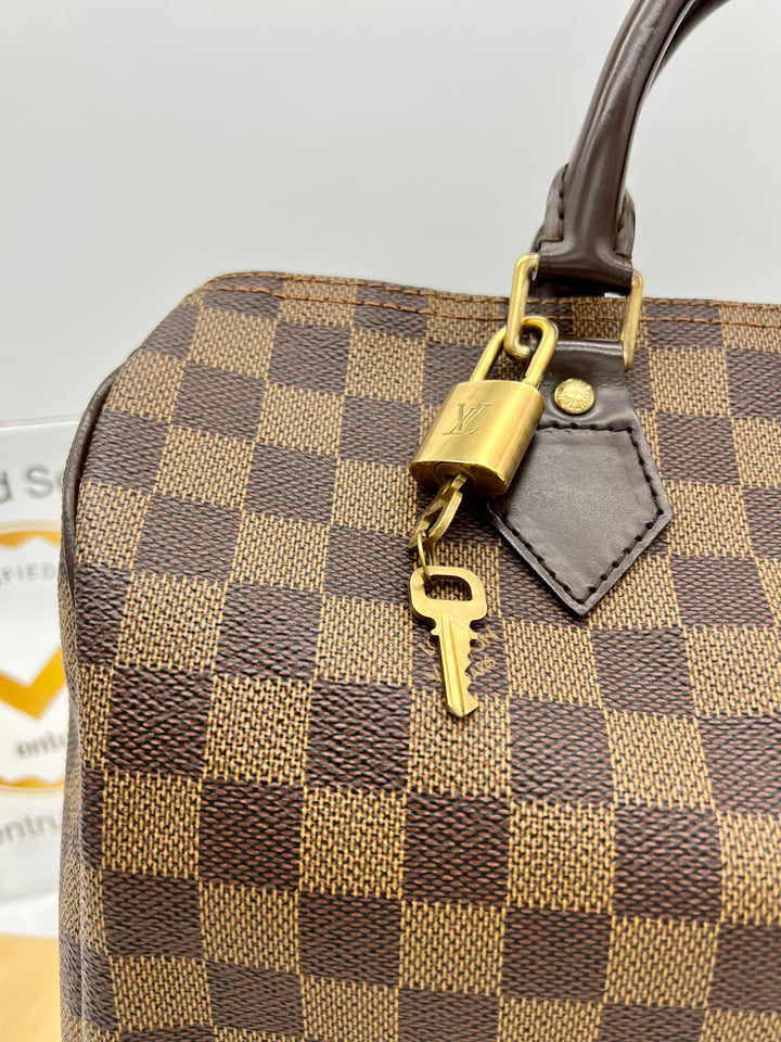 LOUIS VUITTON SPEEDY 30 DAMIER EBENE