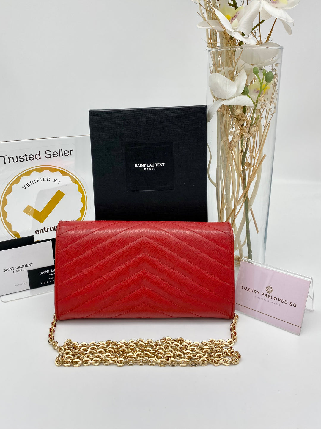 YVES SAINT LAURENT WALLET