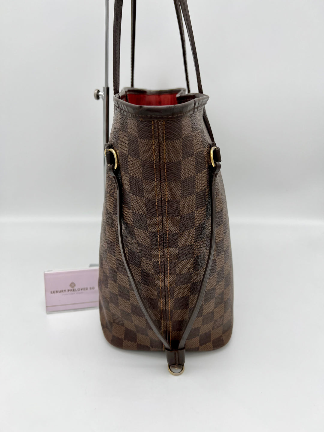 LOUIS VUITTON NEVERFULL MM DAMIER EBENE