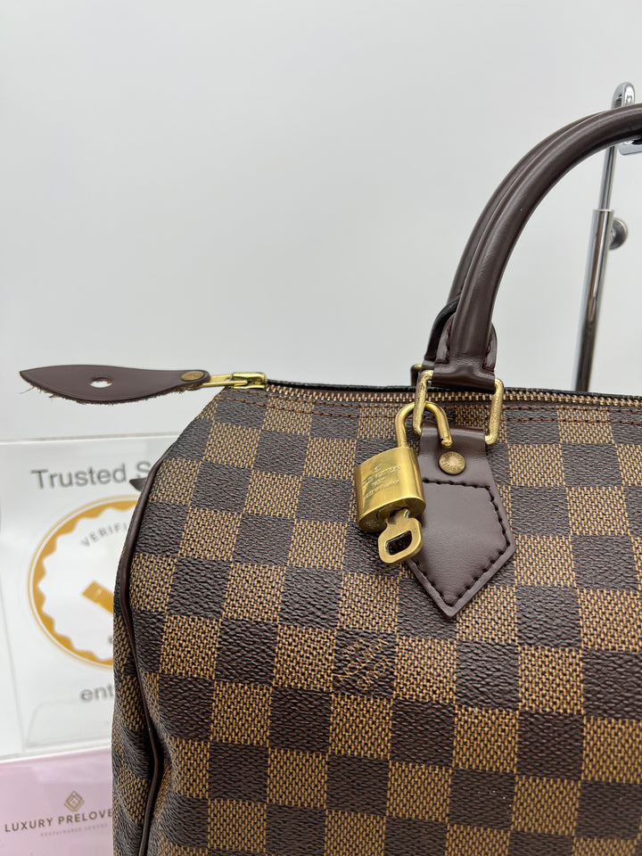 LOUIS VUITTON SPEEDY 30 DAMIER EBENE