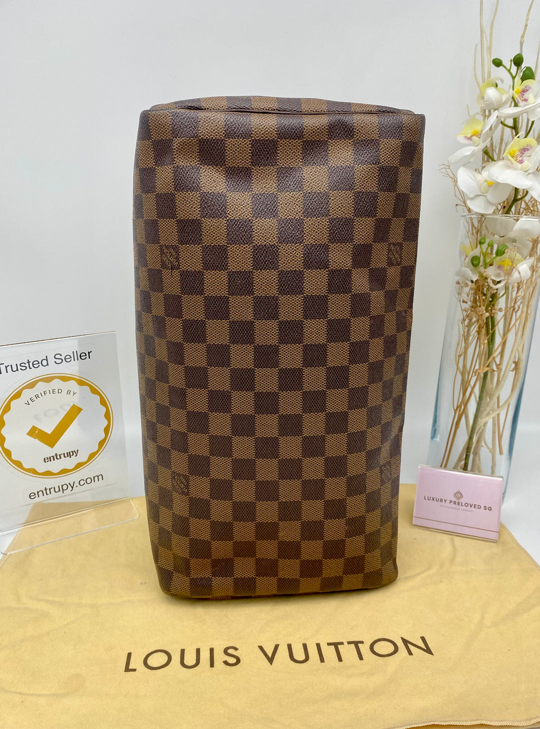 LOUIS VUITTON SPEEDY 35 DAMIER EBENE