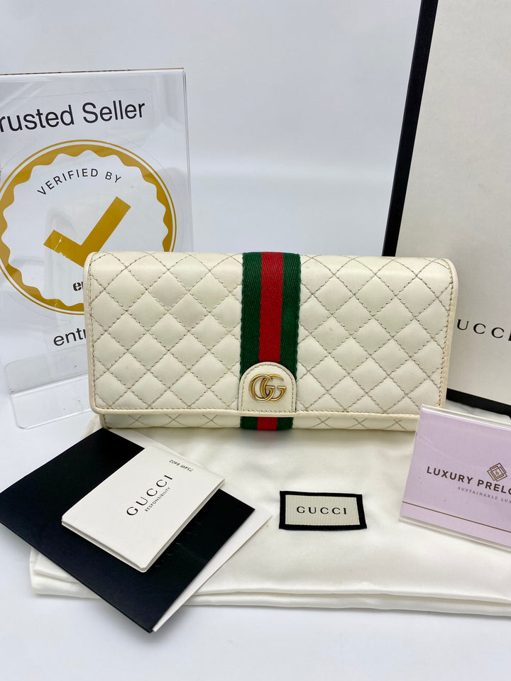 GUCCI OPHIDIA MARMONT WALLET