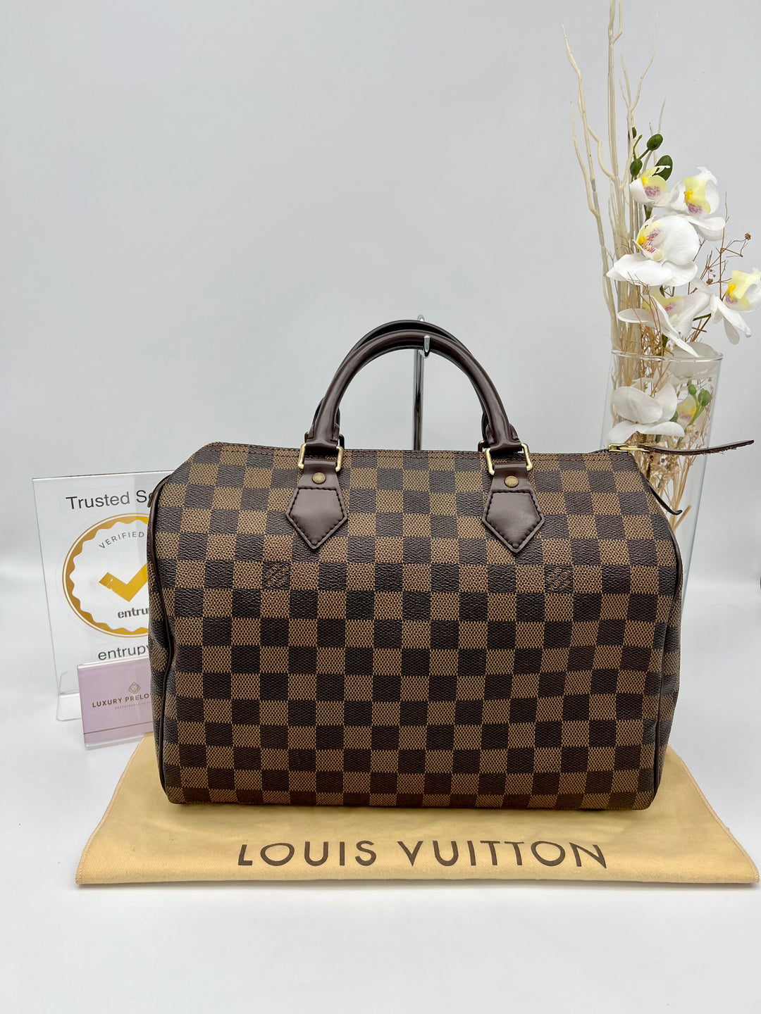 LOUIS VUITTON SPEEDY 30 DAMIER EBENE