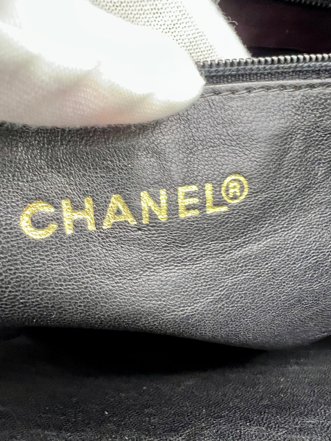 CHANEL VINTAGE CLUTCH LARGE LAMBSKIN