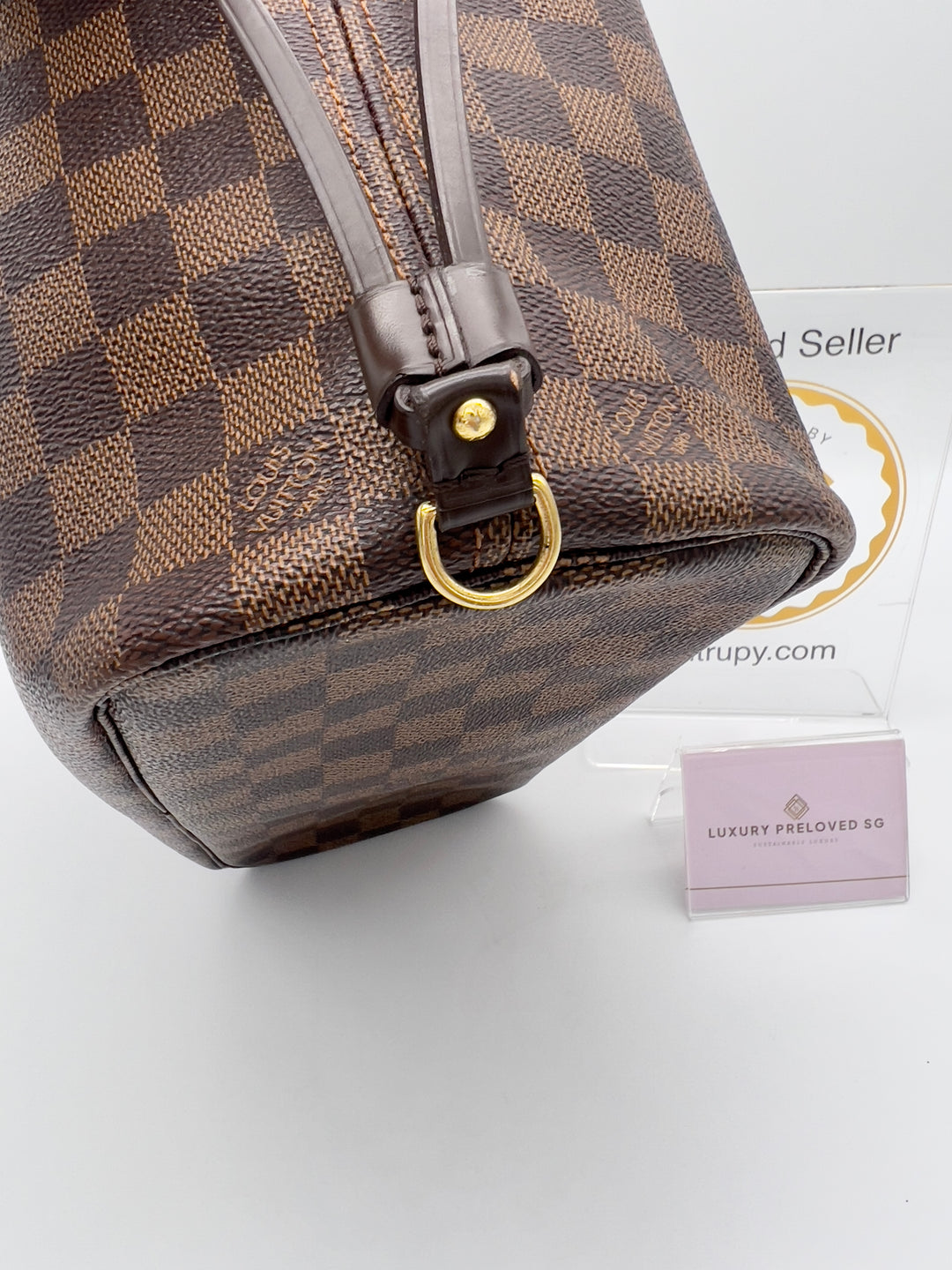 LOUIS VUITTON NEVERFULL PM DAMIER EBENE