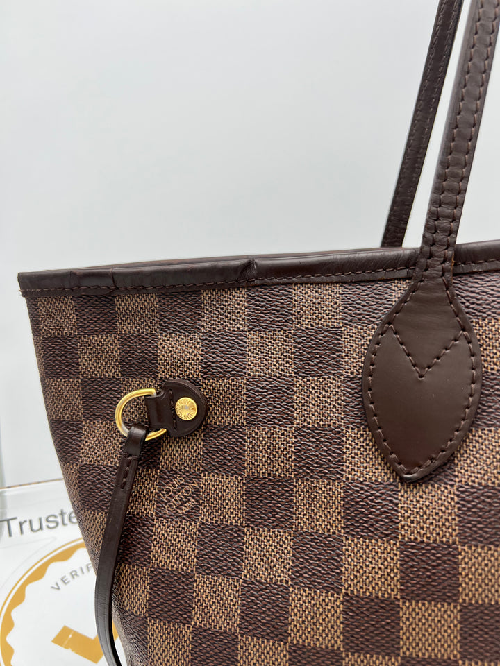 LOUIS VUITTON NEVERFULL MM DAMIER EBENE