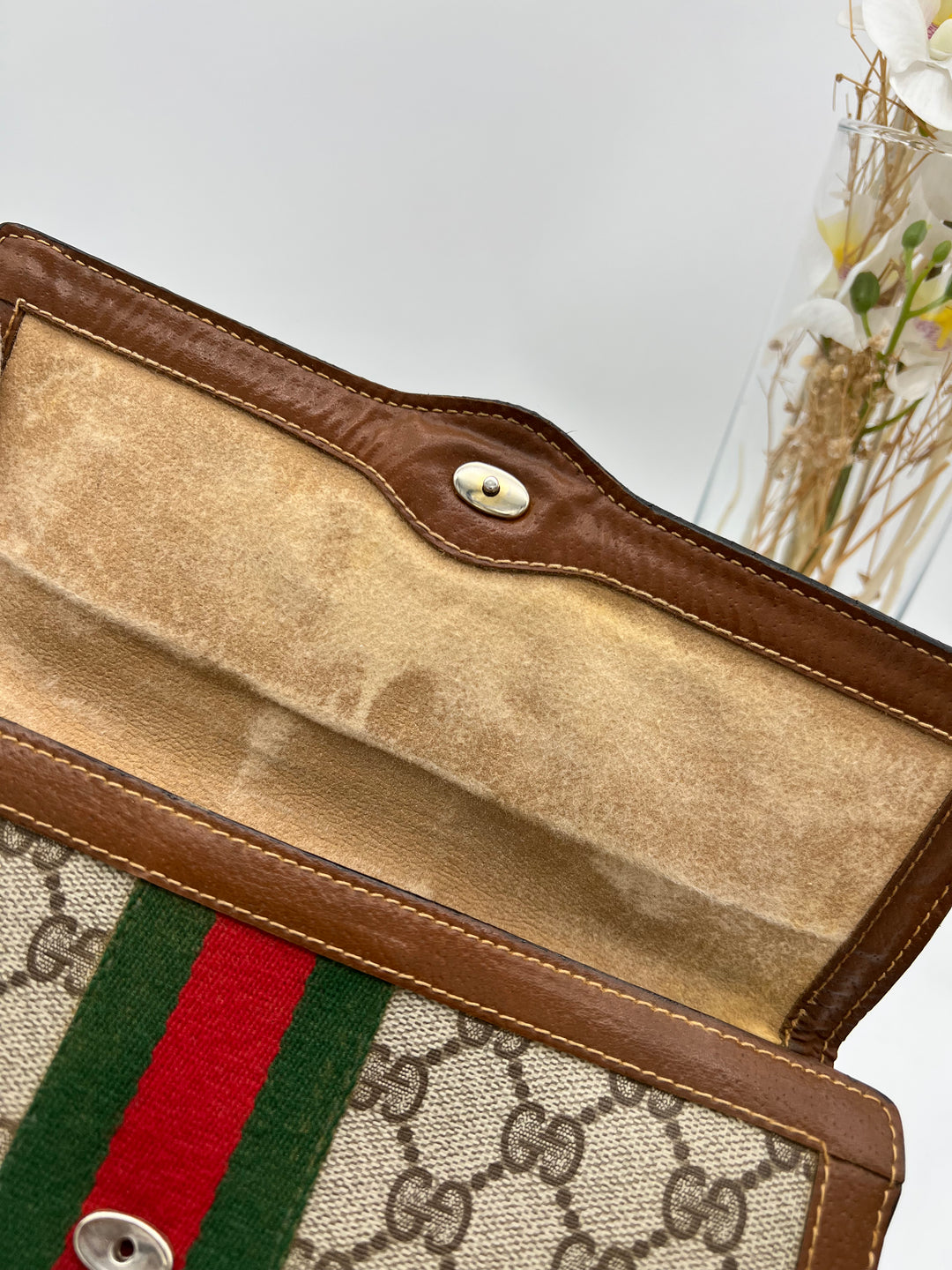 GUCCI VINTAGE OPHIDIA CLUTCH