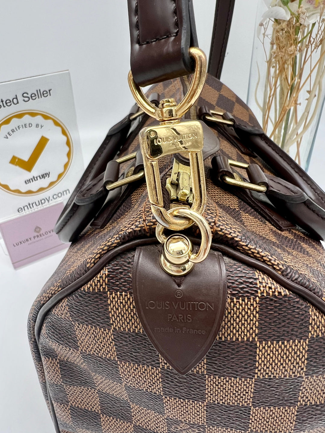 LOUIS VUITTON SPEEDY 25 DAMIER