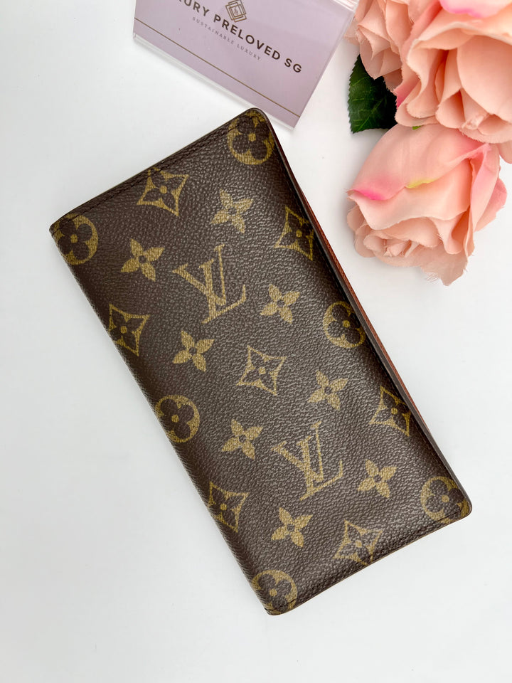 LOUIS VUITTON MONOGRAM BI FOLD LONG WALLET VINTAGE