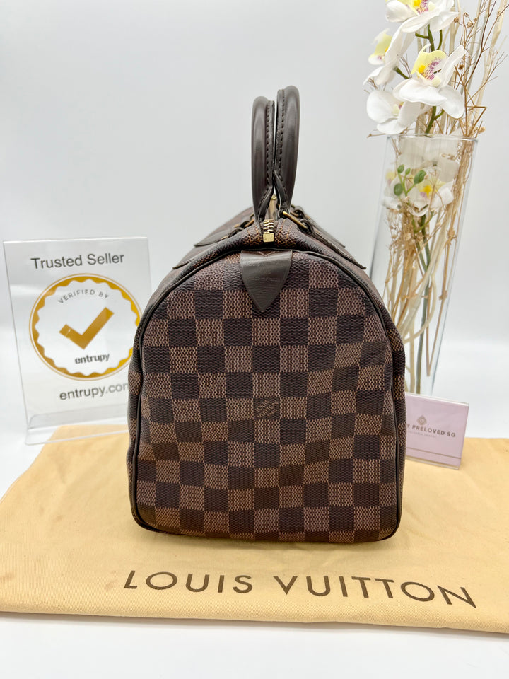 LOUIS VUITTON SPEEDY 30 DAMIER EBENE