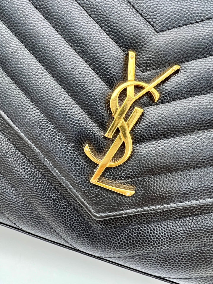 YVES SAINT LAURENT WALLET ON CHAIN