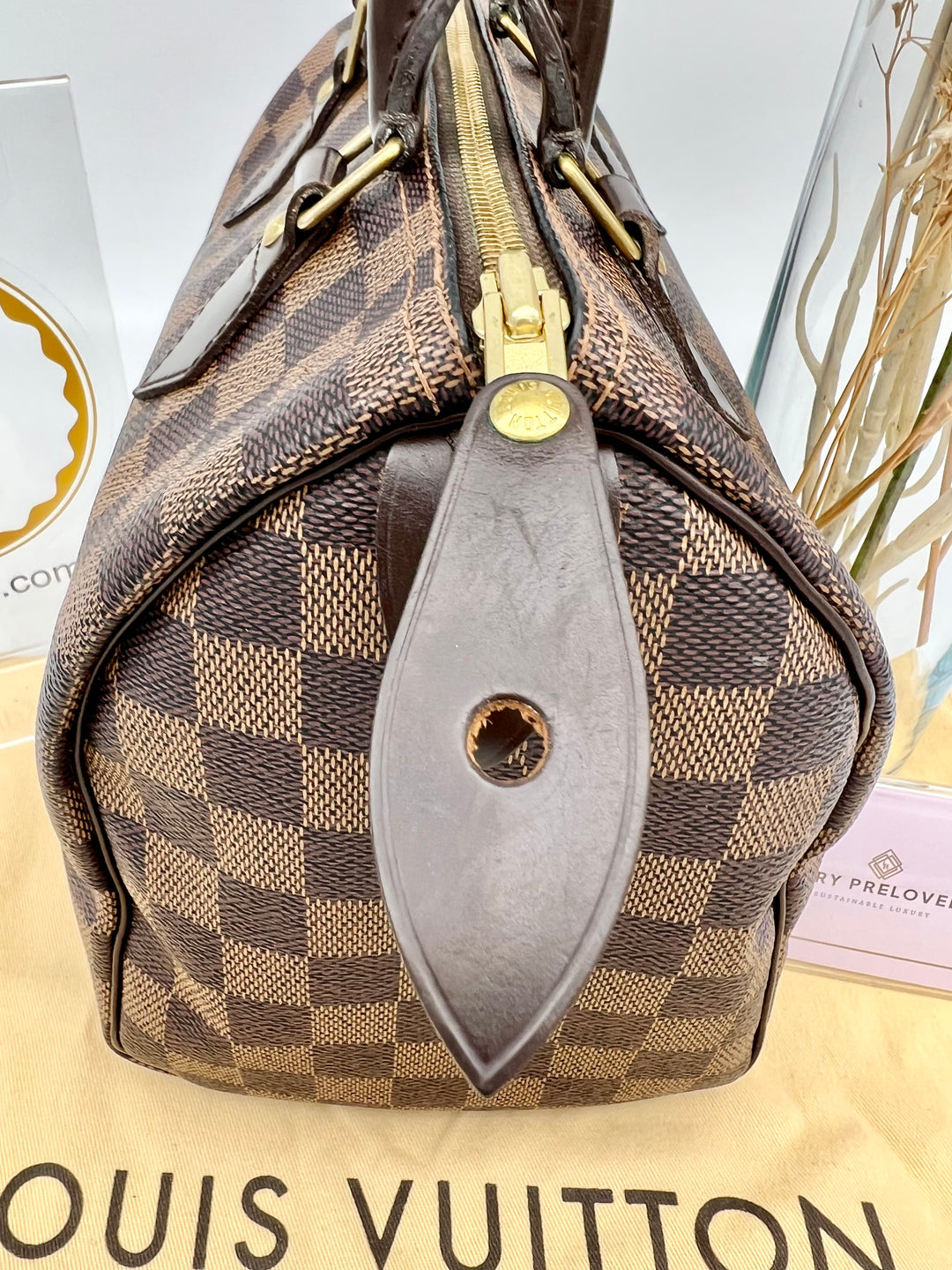 LOUIS VUITTON SPEEDY 25 DAMIER EBENE