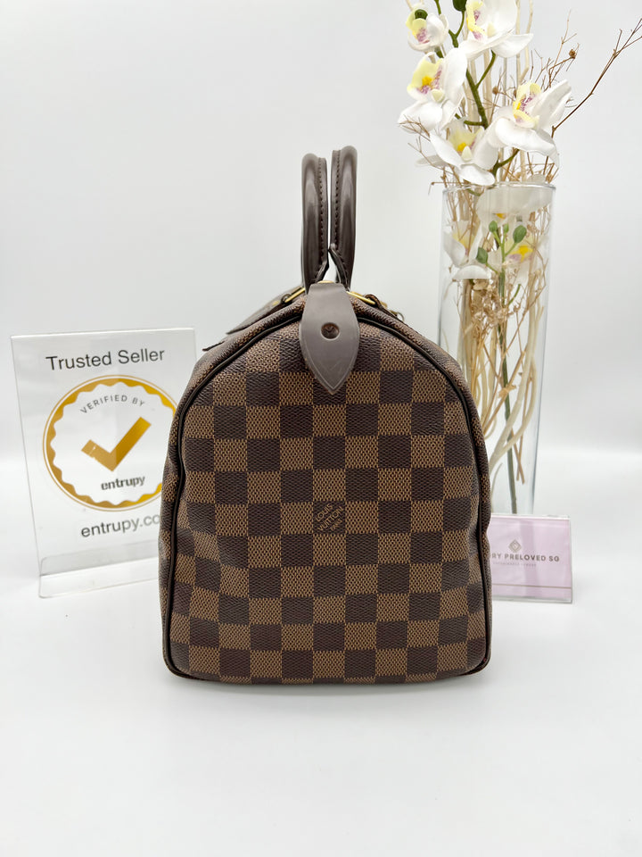 LOUIS VUITTON SPEEDY 30 DAMIER EBENE