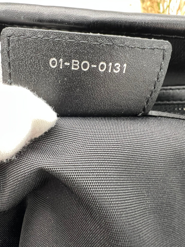 CHRISTIAN DIOR VINTAGE CANNAGE CANVAS TOTE