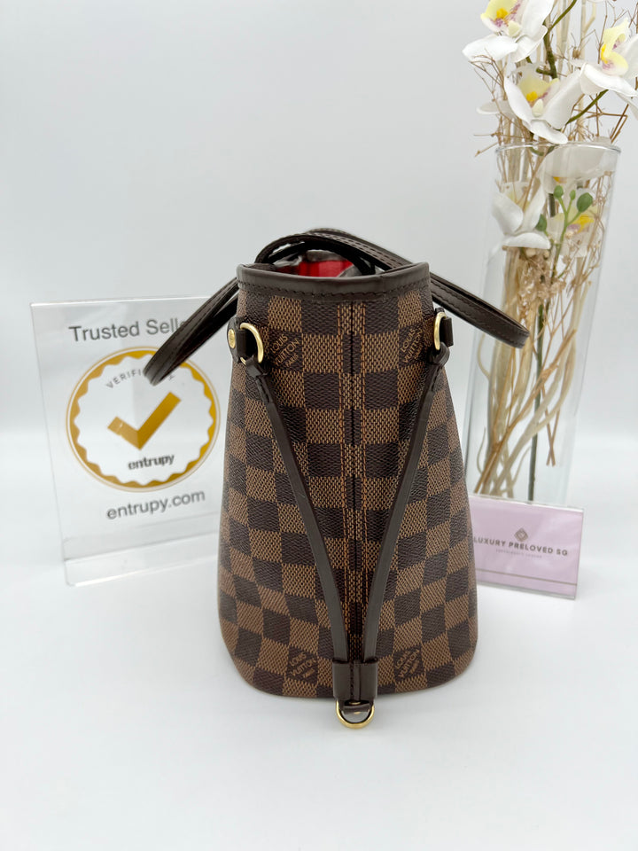 LOUIS VUITTON NEVERFULL PM DAMIER EBENE