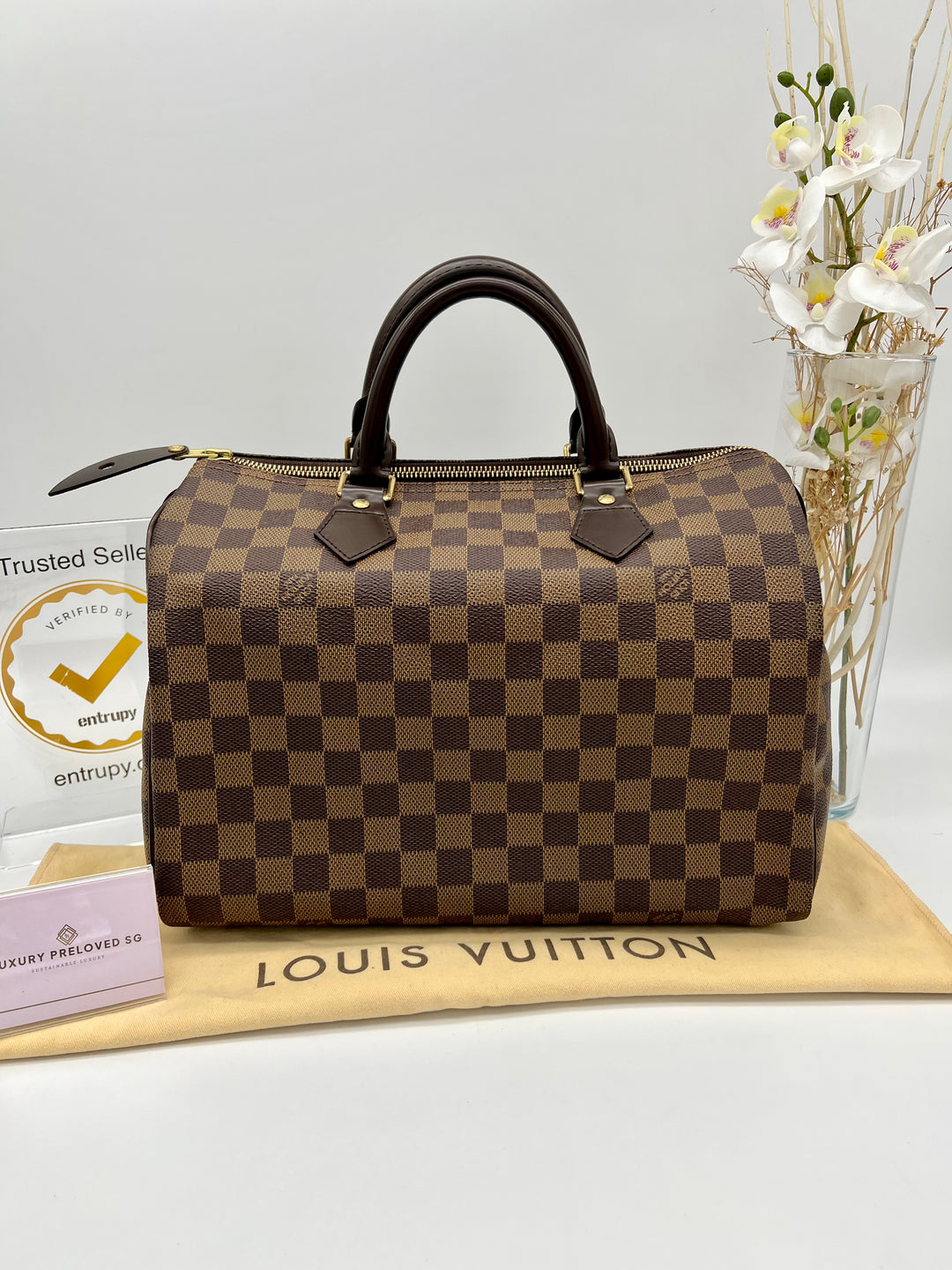 LOUIS VUITTON SPEEDY 30 DAMIER EBENE