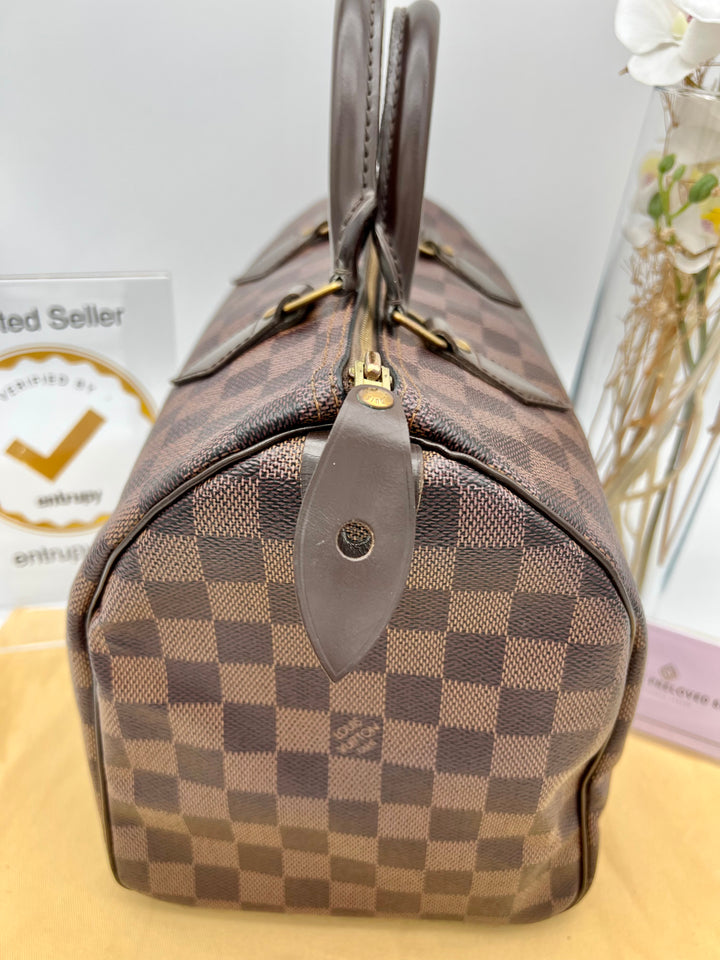 LOUIS VUITTON SPEEDY 30 DAMIER EBENE