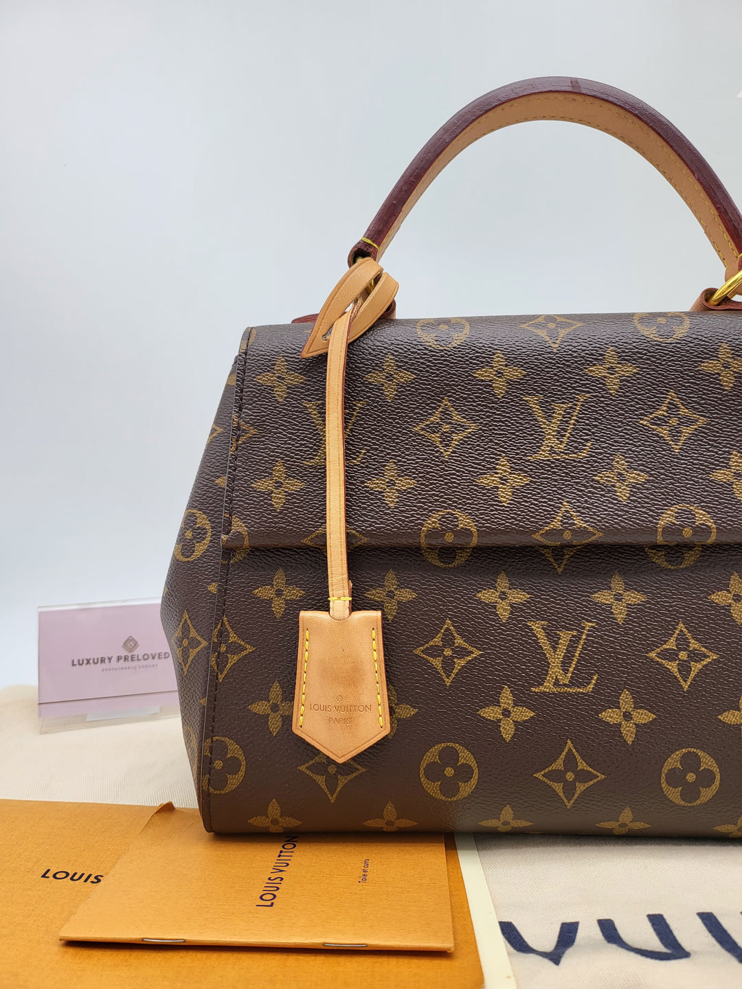LOUIS VUITTON CLUNY BB MONOGRAM