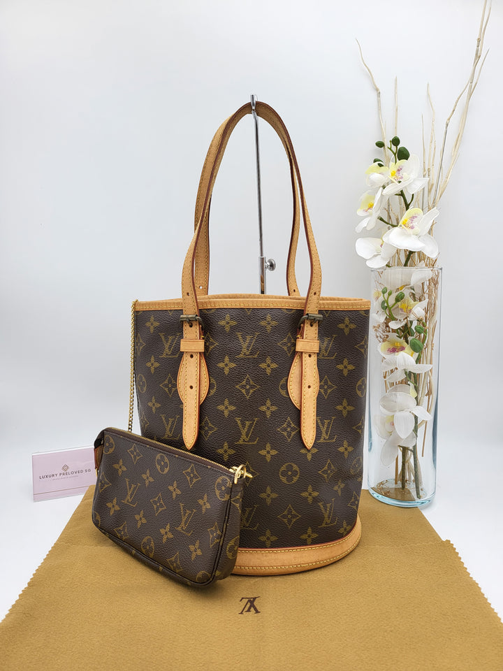 LOUIS VUITTON BUCKET PM MONOGRAM