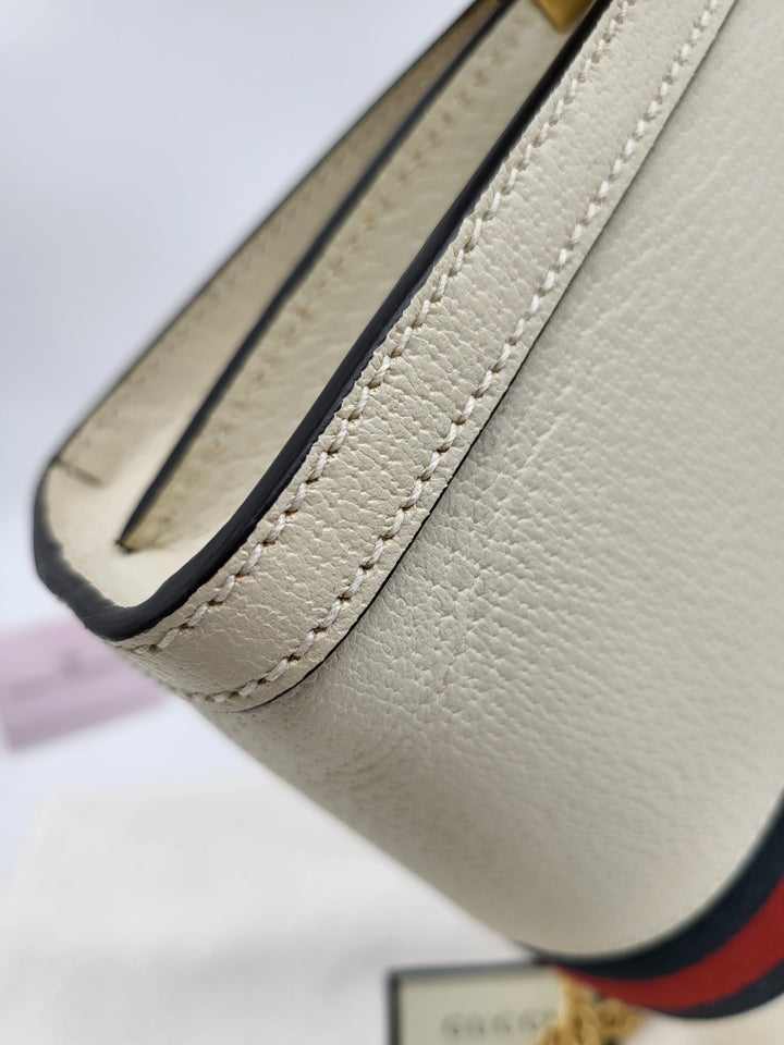 GUCCI OPHIDIA CLUTCH CHAINSLING BAG