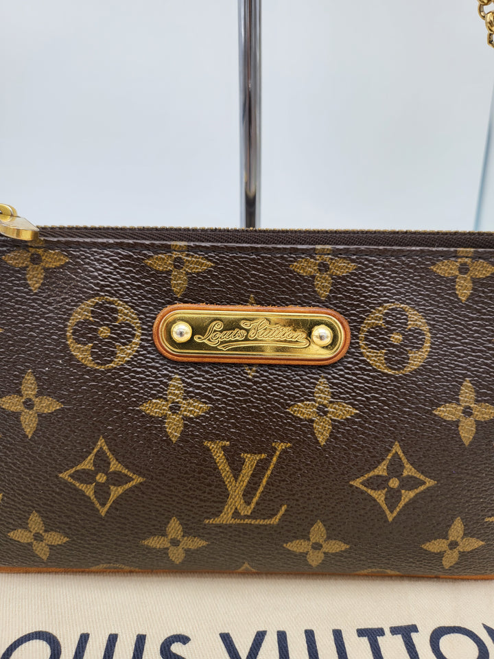 LOUIS VUITTON MILLA MM POCHETTE MONOGRAM
