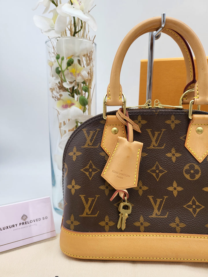LOUIS VUITTON ALMA BB MONOGRAM