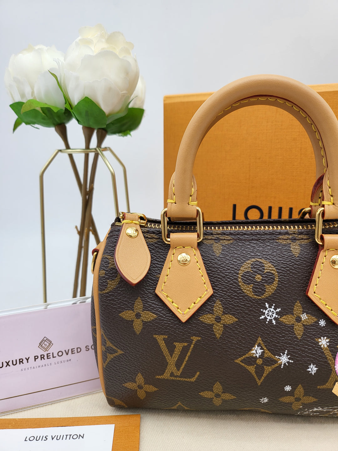 LOUIS VUITTON NANO SPEEDY VIVIENNE MONOGRAM