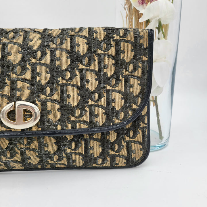 CHRISTIAN DIOR  TROTTER CLUTCH BAG