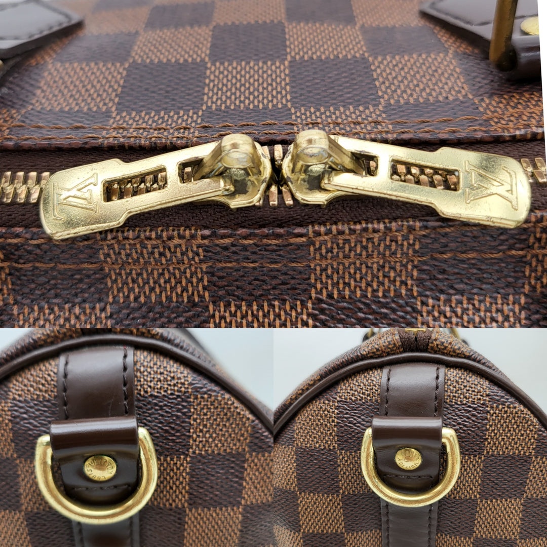 LOUIS VUITTON BANDOULIERE 30 DAMIER EBENE