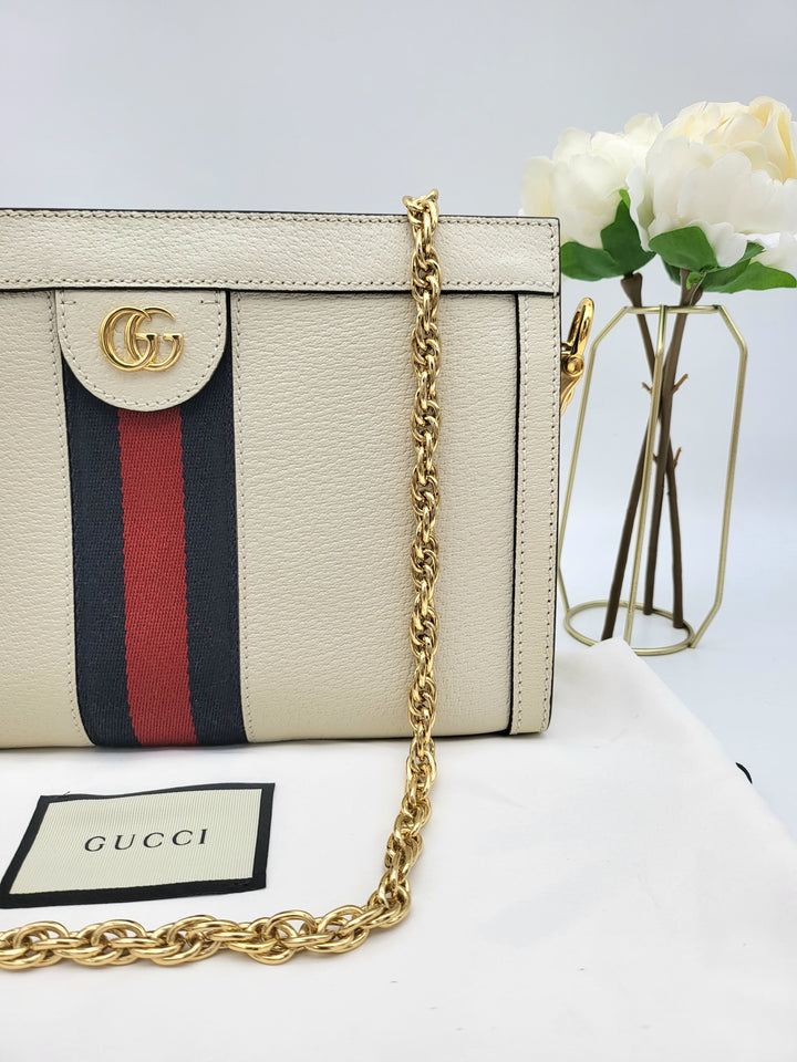 GUCCI OPHIDIA CLUTCH CHAINSLING BAG