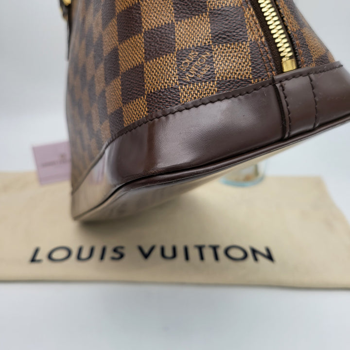 LOUIS VUITTON ALMA PM DAMIER EBENE