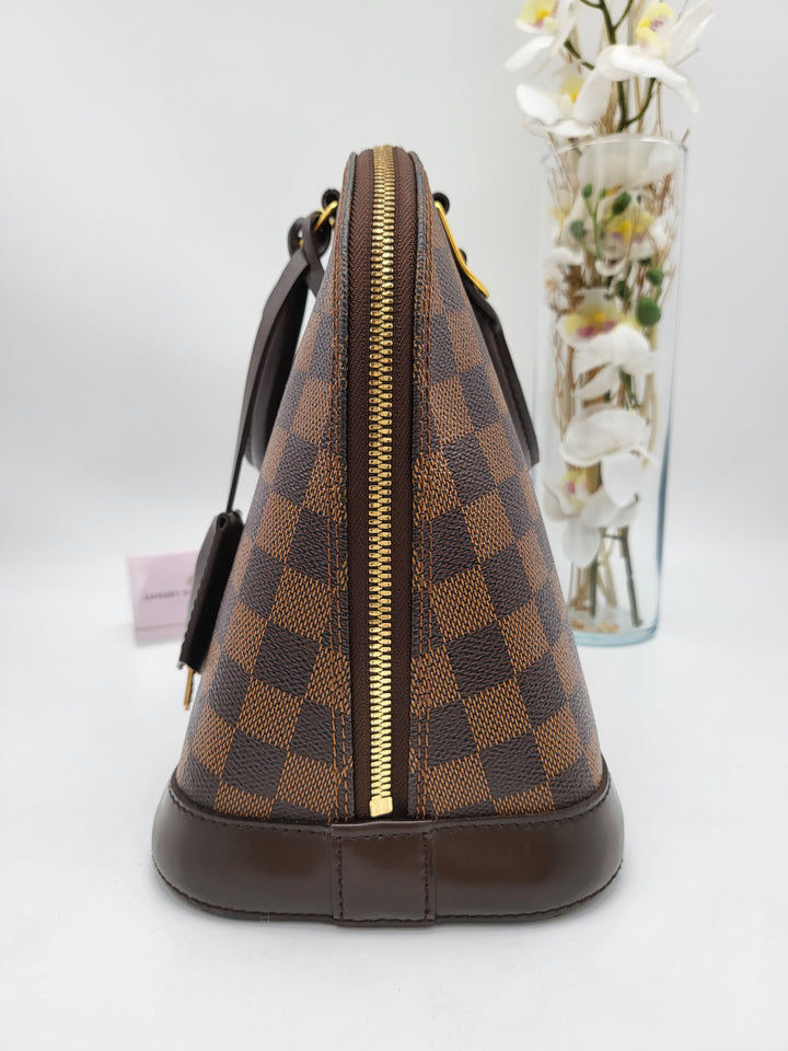 LOUIS VUITTON ALMA PM DAMIER EBENE