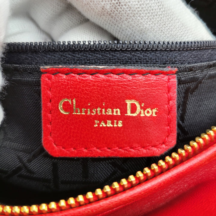 CHRISTIAN DIOR LADY DIOR MEDIUM LAMBSKIN