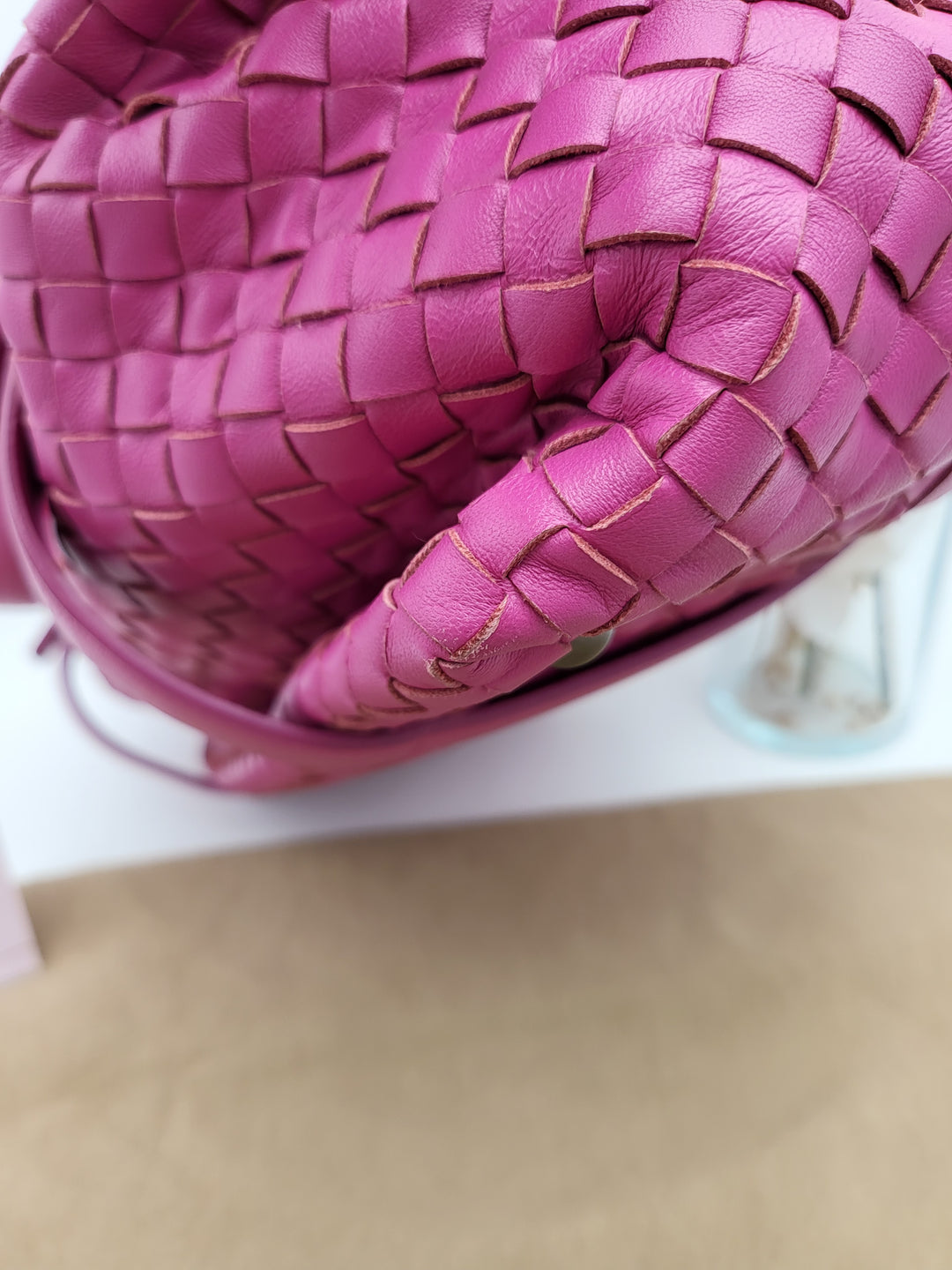 BOTTEGA VENETA INTERECCAITO SHOULDER BAG