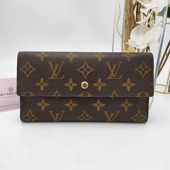 LOUIS VUITTON PORTEFEUILLE MONOGRAM