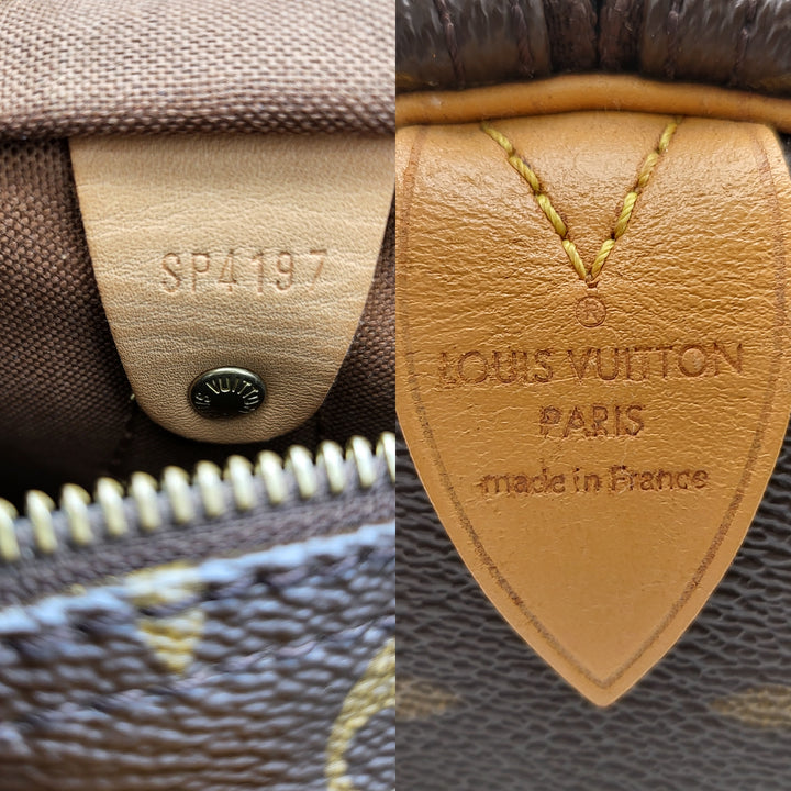 LOUIS VUITTON SPEEDY 30 MONOGRAM