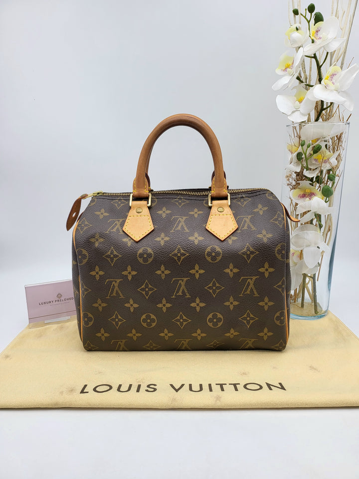 LOUIS VUITTON SPEEDY 25 MONOGRAM