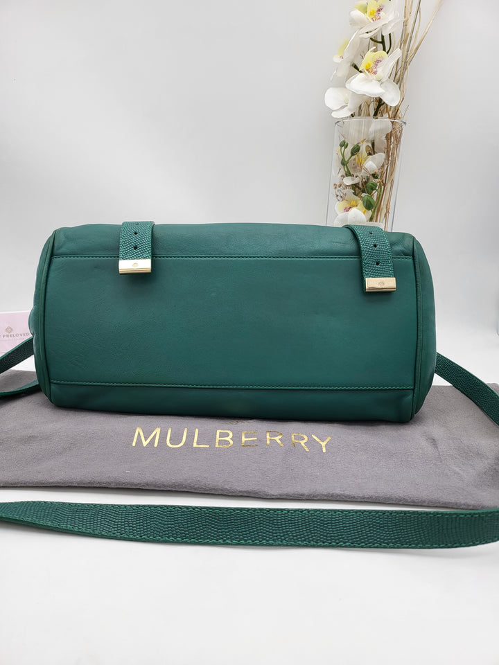 MULBERRY MEDIUM ALEXA EMERALD