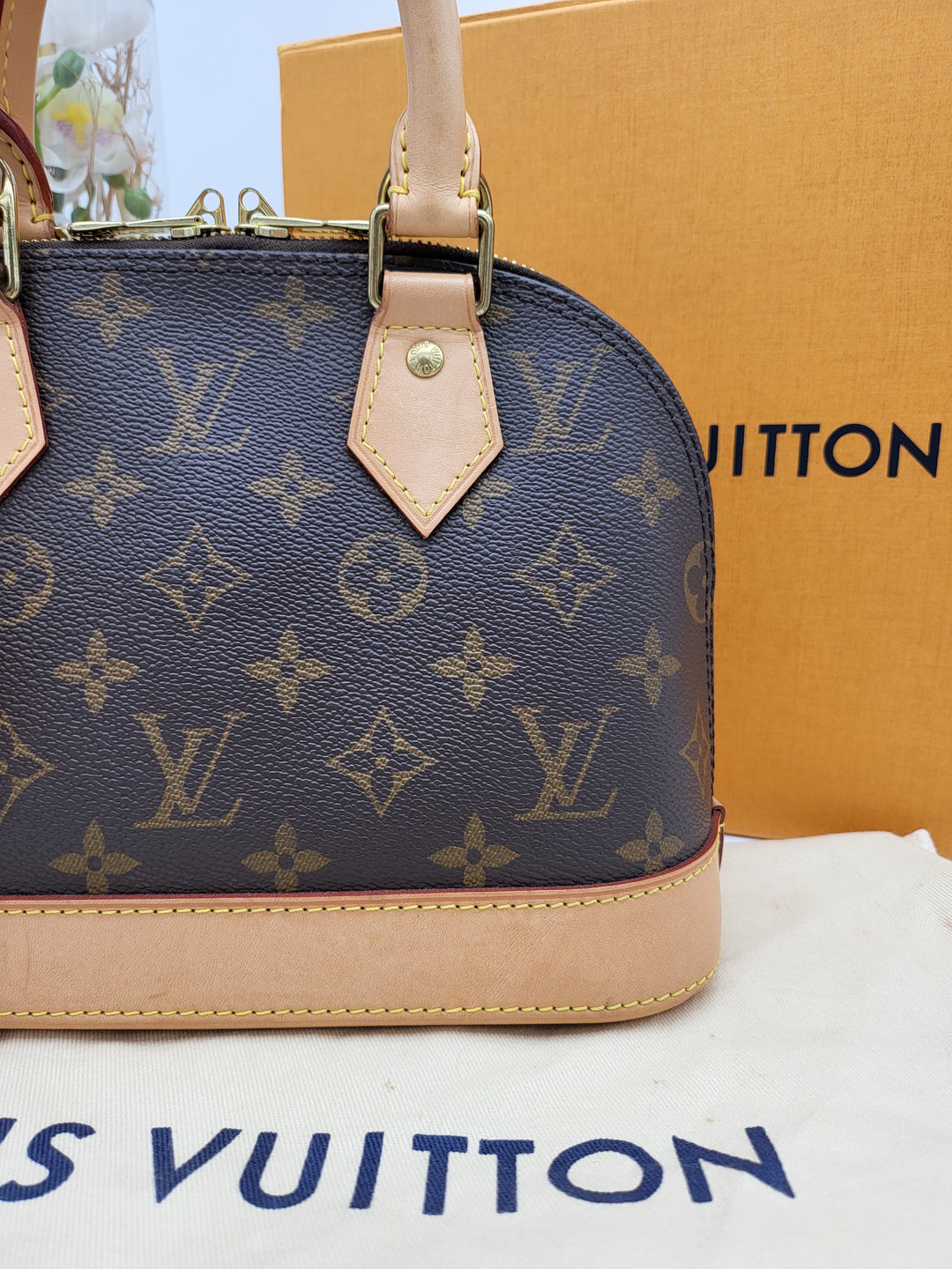 LOUIS VUITTON ALMA BB MONOGRAM (RFID)