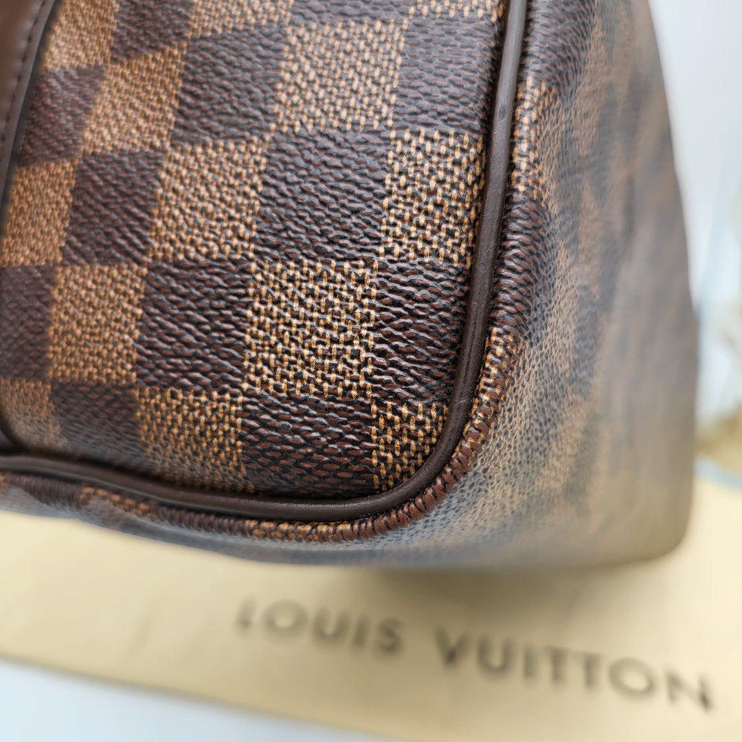 LOUIS VUITTON BANDOULIERE 30 DAMIER EBENE