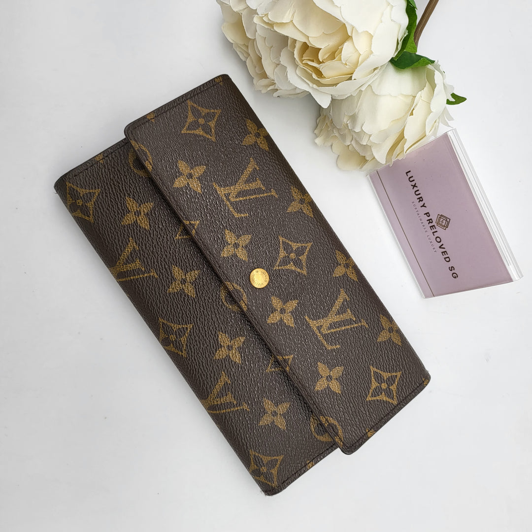 LOUIS VUITTON PORTEFEUILLE MONOGRAM